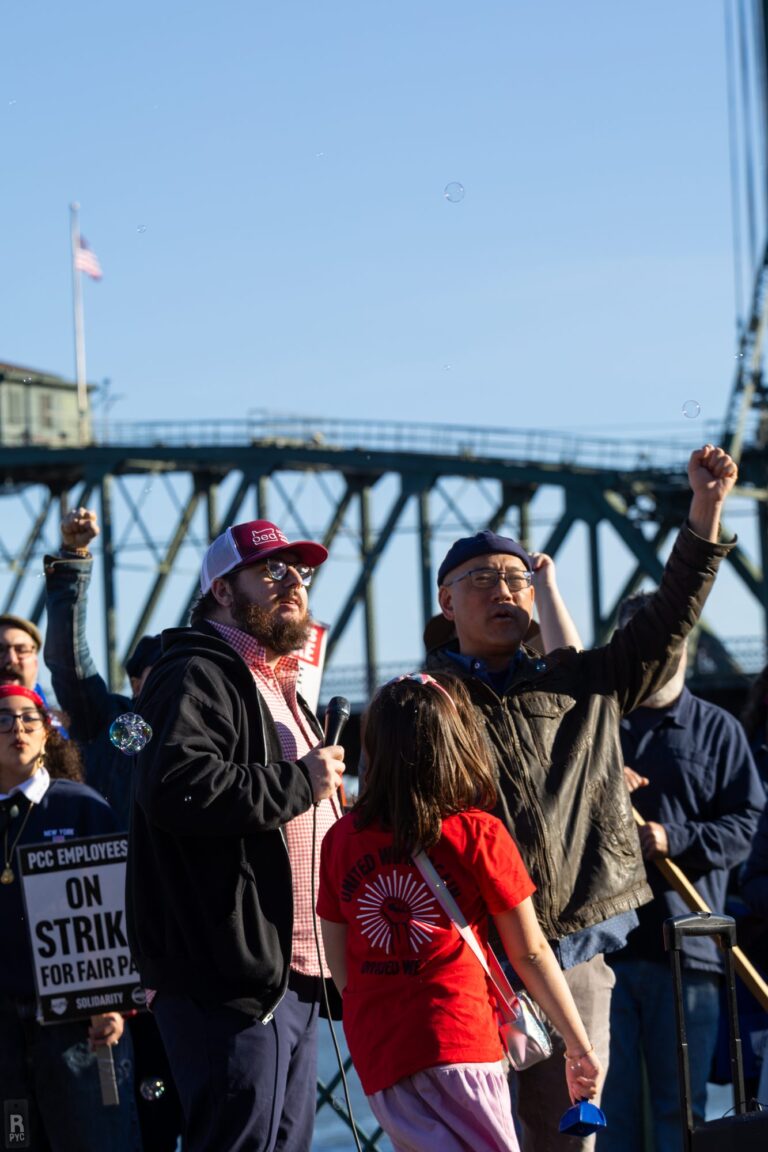 PCCFFAP members on the picket line during the 2026 strike