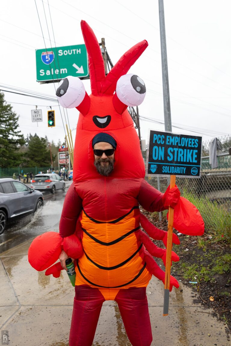 PCCFFAP members on the picket line during the 2026 strike