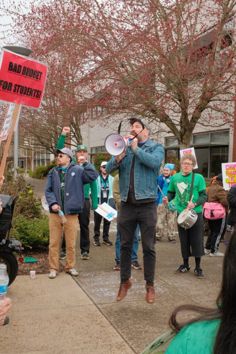 PCCFFAP members on the picket line during the 2026 strike