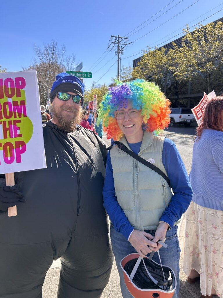 PCCFFAP members on the picket line during the 2026 strike